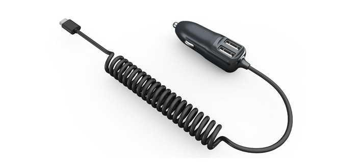 帶線車載充電器 帶線車充 2.4A 帶線車載充電器 帶線車充 2.4A